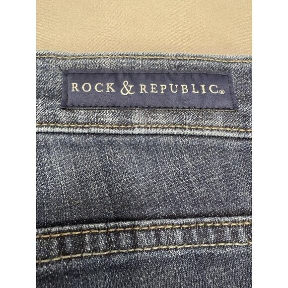 Rock Republic Berlin Jeans Women’s Size 6M Dark Wash Denim - Picture 8 of 9